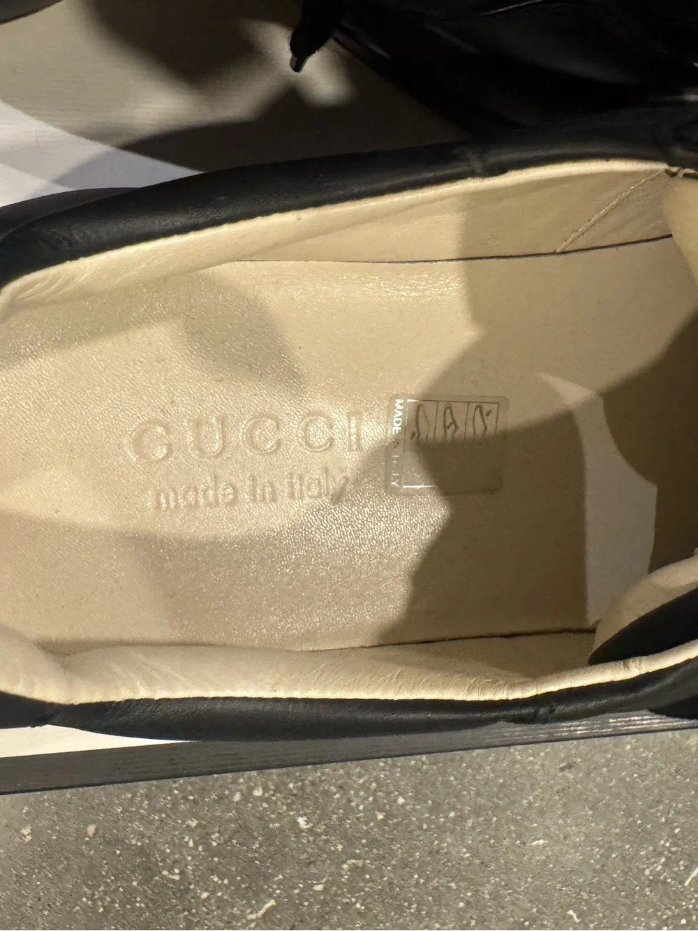 Gucci Rhyton black Web Print